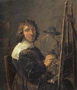 David Teniers Self-Portrait:The Painter in his Studio Sweden oil painting artist